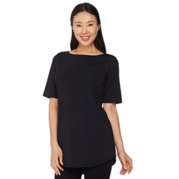 New Joan Rivers Jersey Knit Tunic Top | Size M - Picture 1 of 12